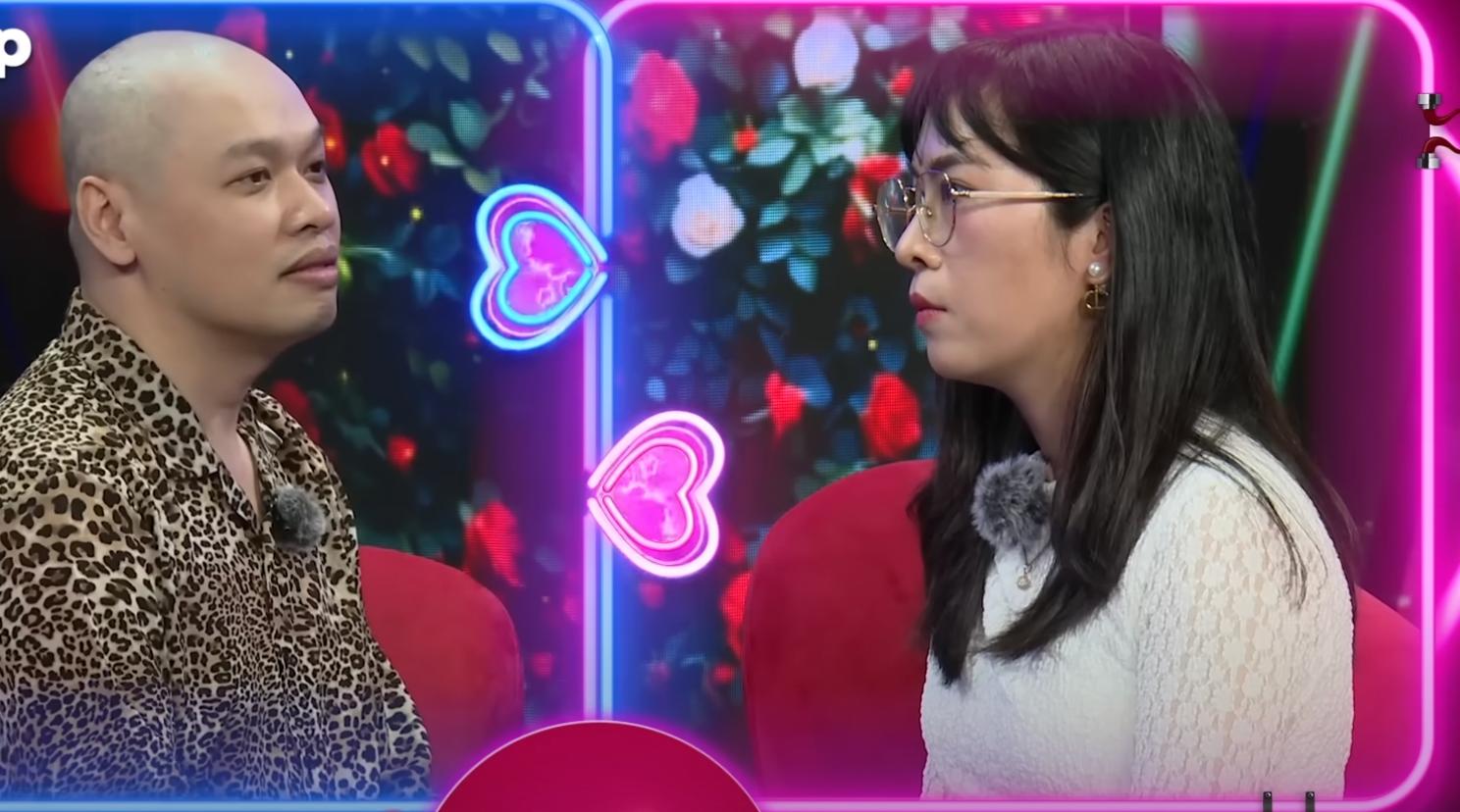 The couple at "You want to date". Photo: MCV Producer.