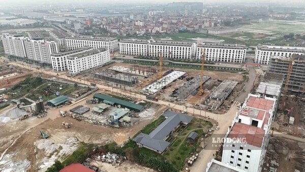 Bac Ninh social housing project. Photo: Van Truong