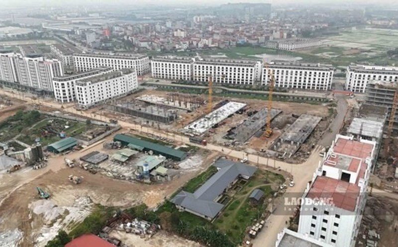 Bac Ninh social housing project. Photo: Van Truong