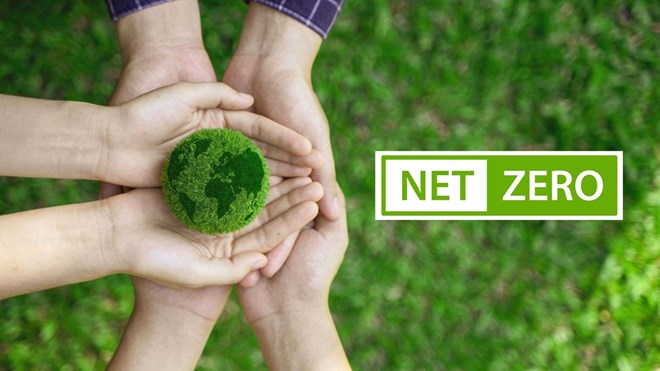 Green transformation and low-carbon economic development contribute to the goal of net zero emissions by 2050, which is becoming a special concern for the Government, ministries, branches and people. Graphics: Thach Lam