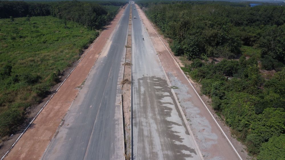 Binh Duong Provincial People's Committee approved the investment proposal for the An Binh 7 Industrial Cluster project, 50ha wide. Photo: Dinh Trong