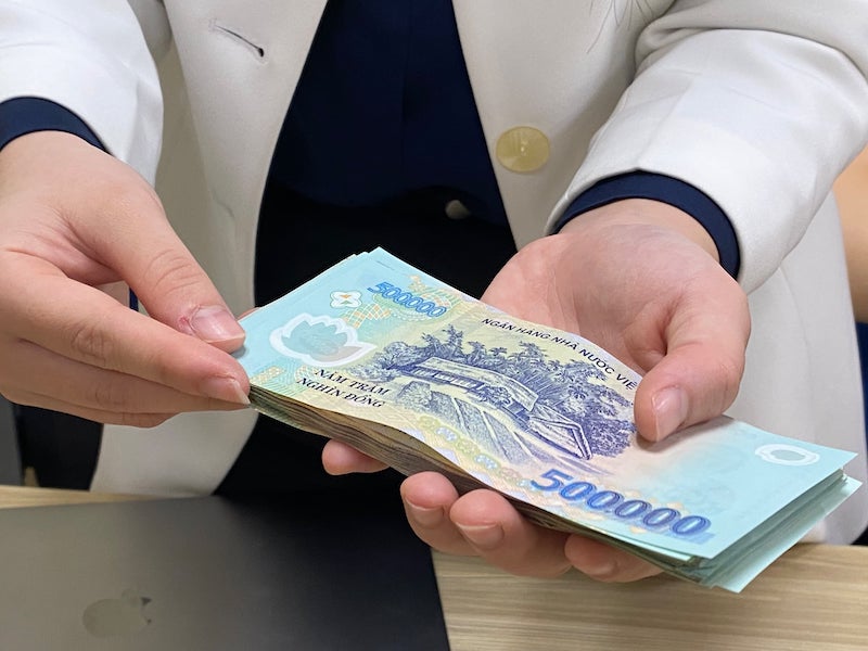 HDBank's highest savings interest rate at present is 6.1%/year for a 36-month term. Illustrative photo: Duc Van