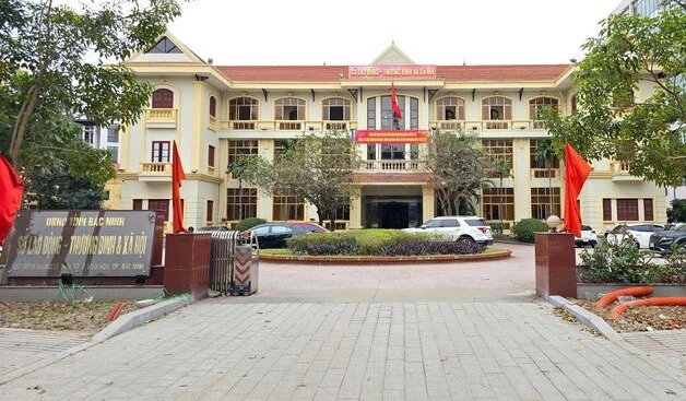 Headquarters of the Department of Labor, War Invalids and Social Affairs of Bac Ninh province before ending operations from March 1, 2025. Photo: Van Truong