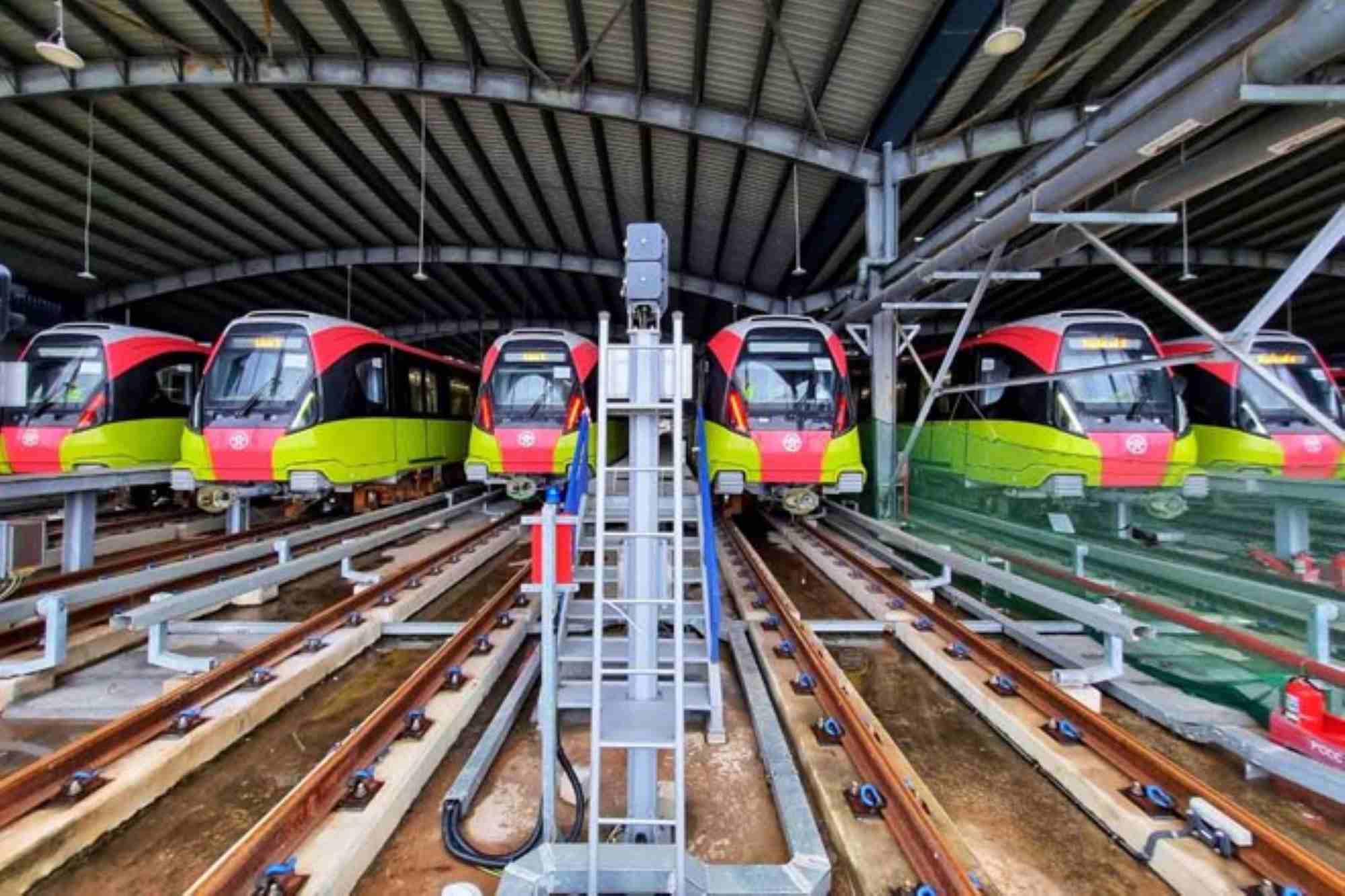 Nhon - Hanoi Railway Station metro line. Photo: To The