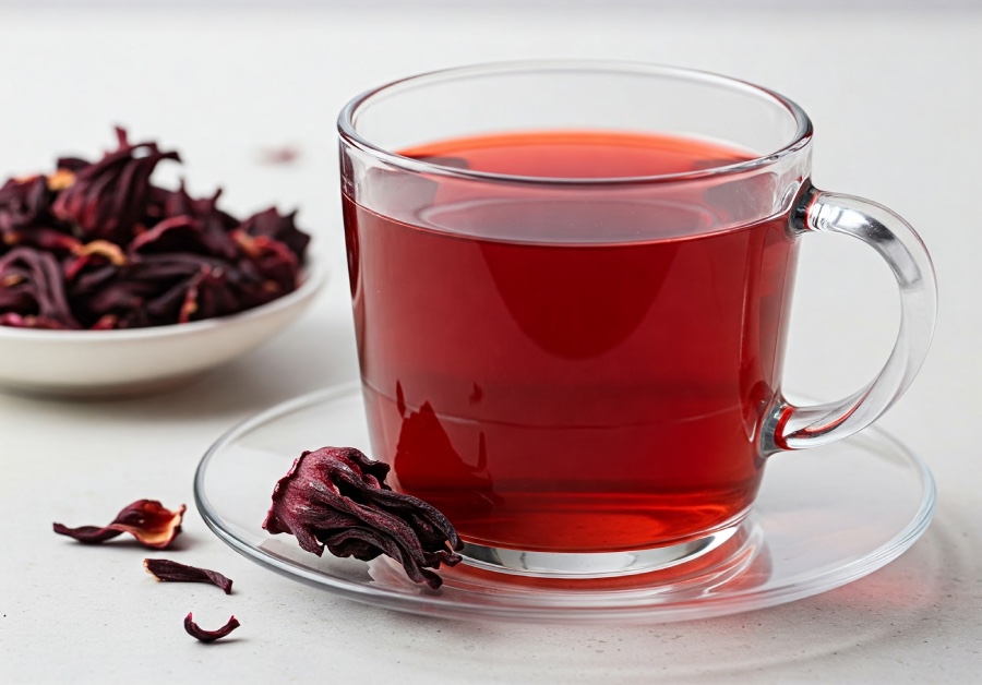 This type of tea that few people know has the effect of reducing visceral fat. Illustrative photo designed by AI