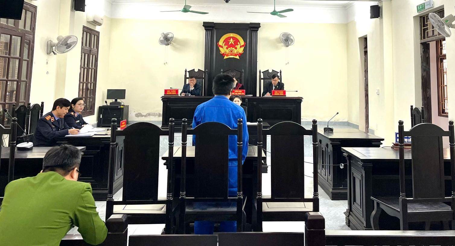 Overview of the trial. Photo: Hai Phong People's Procuracy