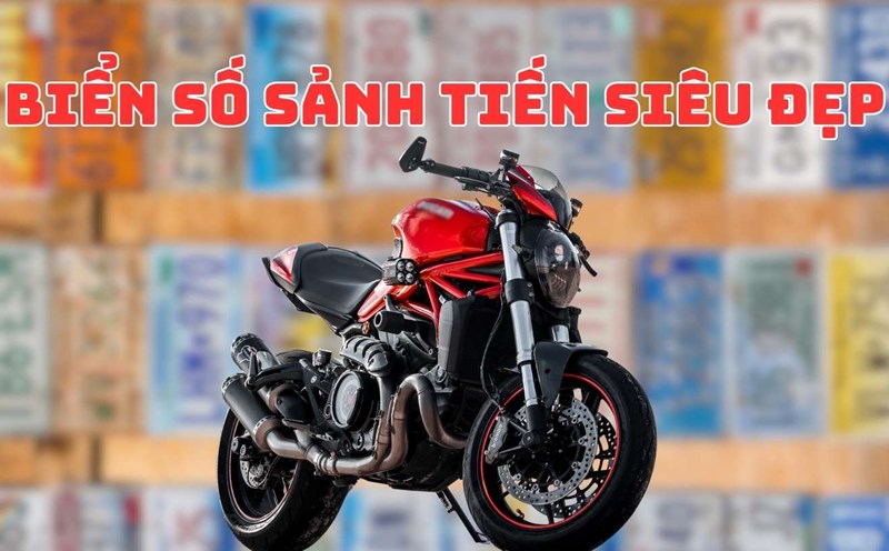 A series of beautiful progressive license plates in An Giang have been auctioned