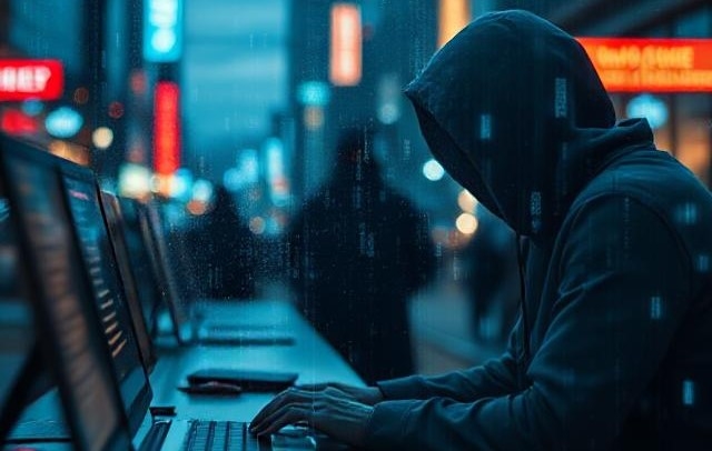 In 2024, Vietnamese enterprises will face nearly 60,000 online scams. Photo: Created by Deep AI