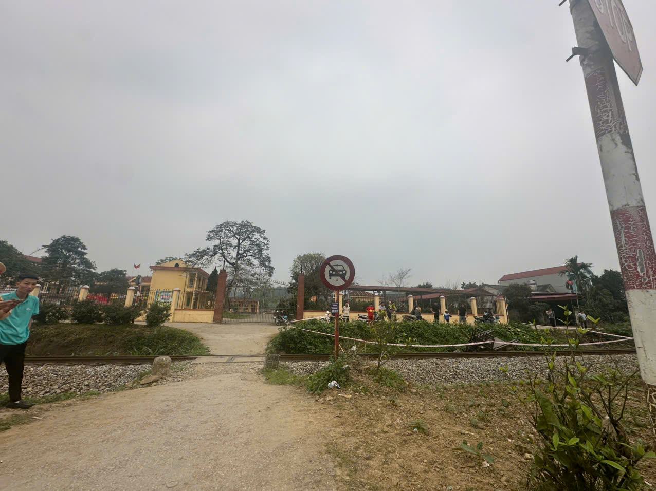 La escena del accidente del accidente que choco con un barco de pasajeros causo una muerte. Foto: Van Duc.