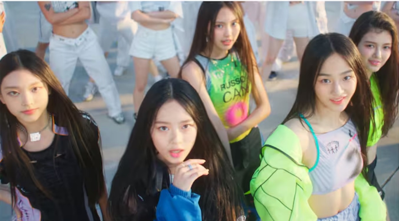 NewJeans (NJZ) band. Photo: Cut clip.