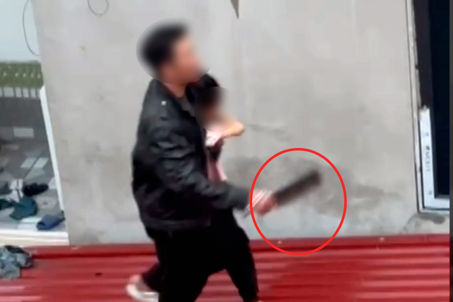 Close-up of the process of rescuing a kidnapped child in Bac Ninh