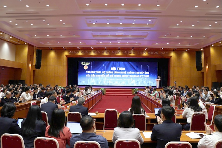 Workshop "Restructuring the information technology system to meet the requirements of digital transformation in tax management". Photo: Organizing Committee.
