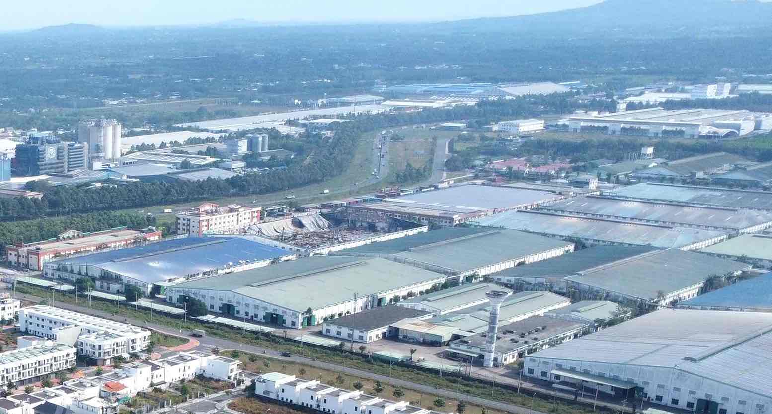 A corner of Bau Xeo Industrial Park, Trang Bom District where Pou Sung Vietnam Co., Ltd. operates. Documentary photo: HAC