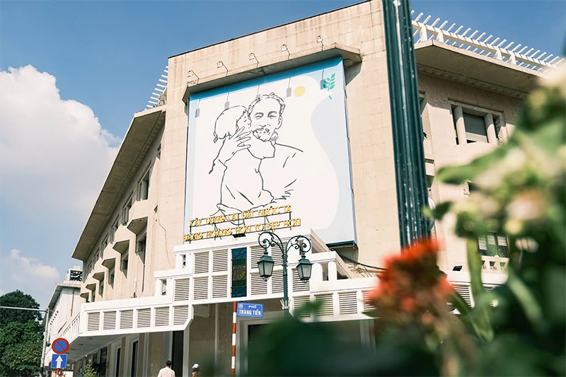 Building 93 Dinh Tien Hoang. Photo: City Information Exhibition Center