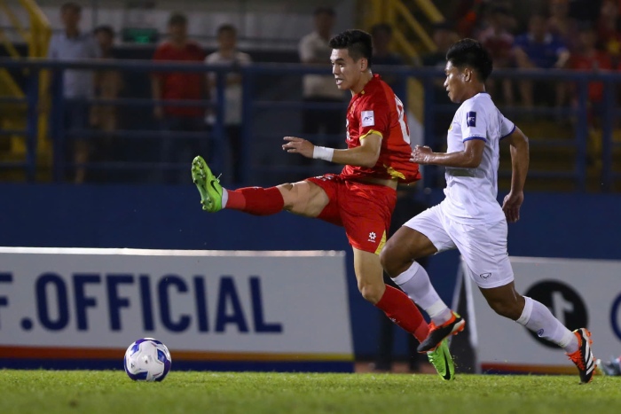 Tien Linh and the strikers of the Vietnamese team have not scored. Photo: Thanh Vu