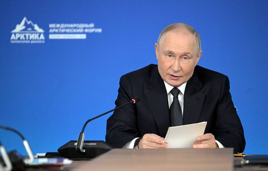 Russian President Vladimir Putin. Photo: Russian President's Press Information Office