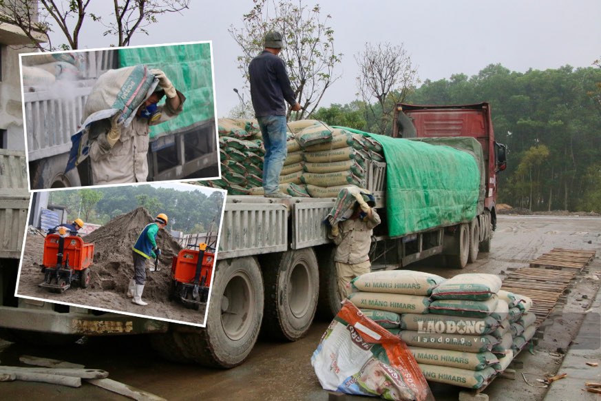 Chủ đầu tư khẩn trương hoàn thiện dự án, dự kiến bàn giao trong tháng 8.2025. Ảnh: Nguyễn Hoàn.