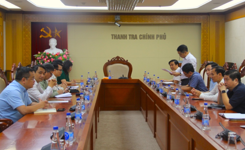 The Government Inspectorate announced the Inspection Conclusion at the Ministry of Construction. Photo: Government Inspectorate