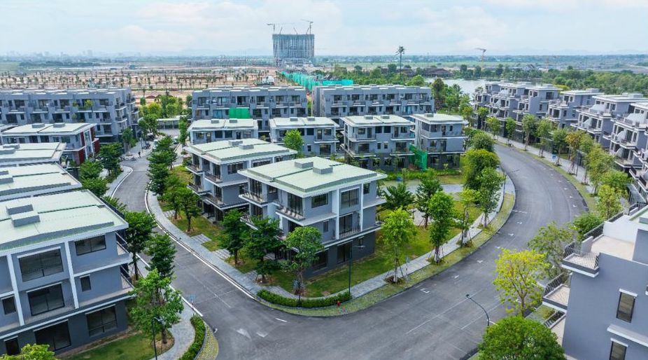 KDT Eco Central Park cua nha sang lap Ecopark dang duoc kien tao tro thanh do thi lon nhat Nghe An.