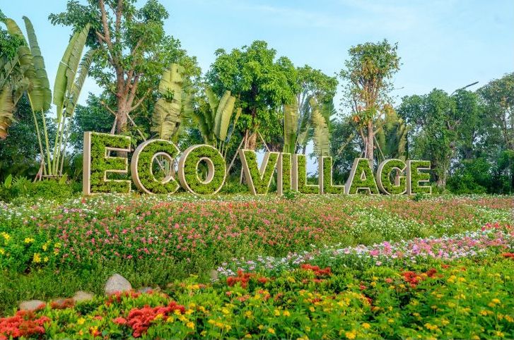 Dao hoa Ecovillage Saigon River.