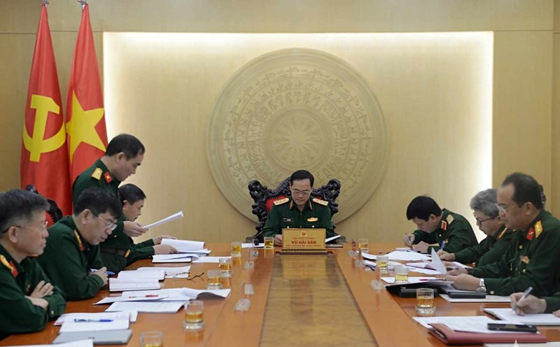 The Ministry of National Defense requested a temporary suspension of construction of unfinished works and projects when adjusting local military organization. Photo: Ministry of National Defense