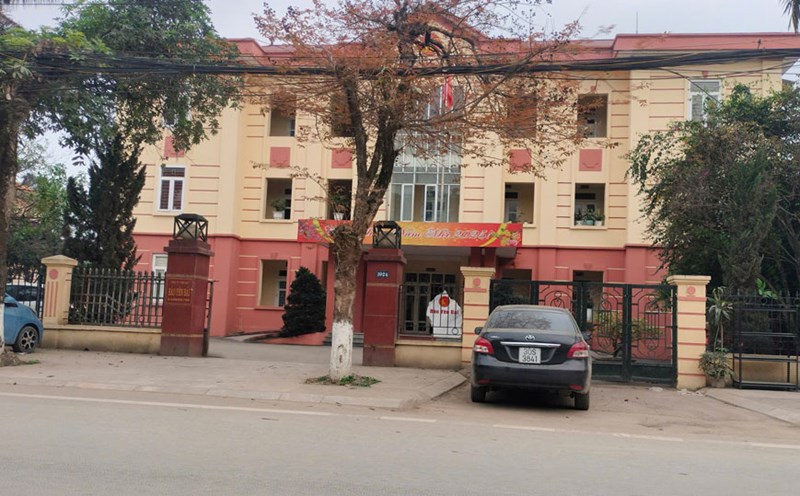 Yen Bai Newspaper headquarters is on Dien Bien Street, Yen Bai City. Photo: Van Duc