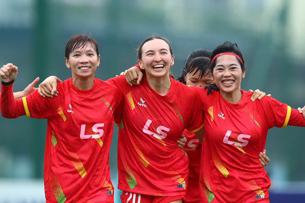 Ho Chi Minh City Women's Club had a big win at the 2025 Women's National Cup. Photo: VFF