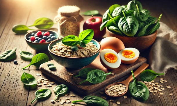 3 foods that are good for people with anemia. Photo: AI