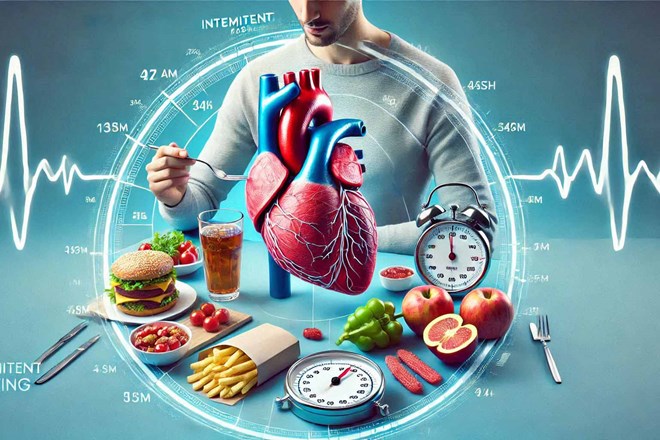 Rapid weight loss can cause serious health problems, which can increase the risk of heart attack. Photo - AI: Cat Tien