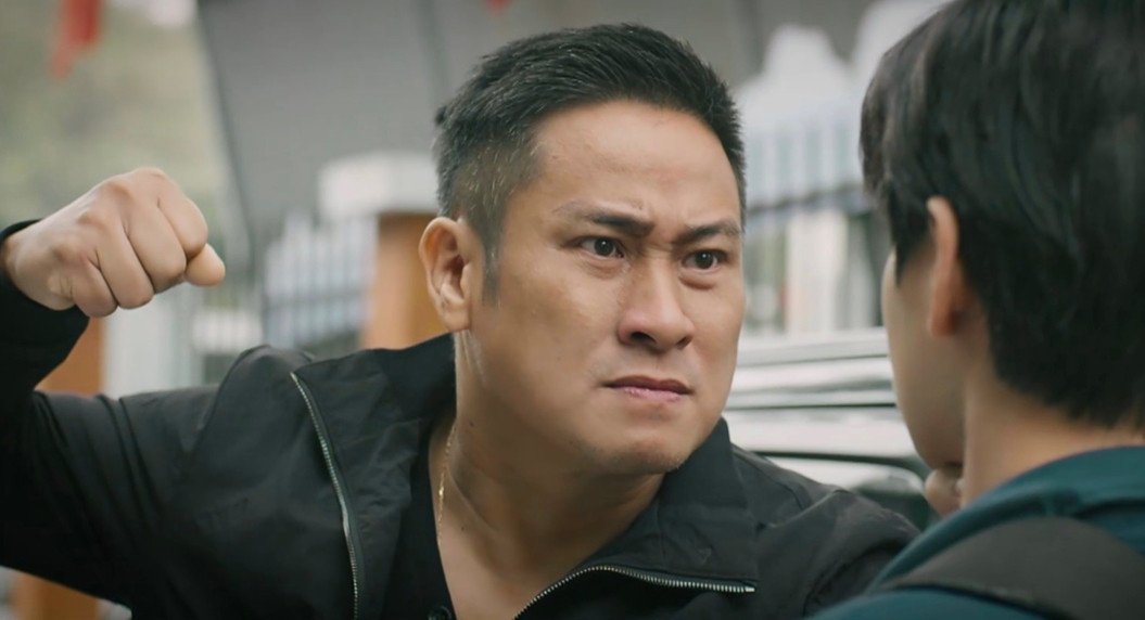 Actress Minh Tiep is Deputy Director of Co Loa studio. Photo: Cut from the film