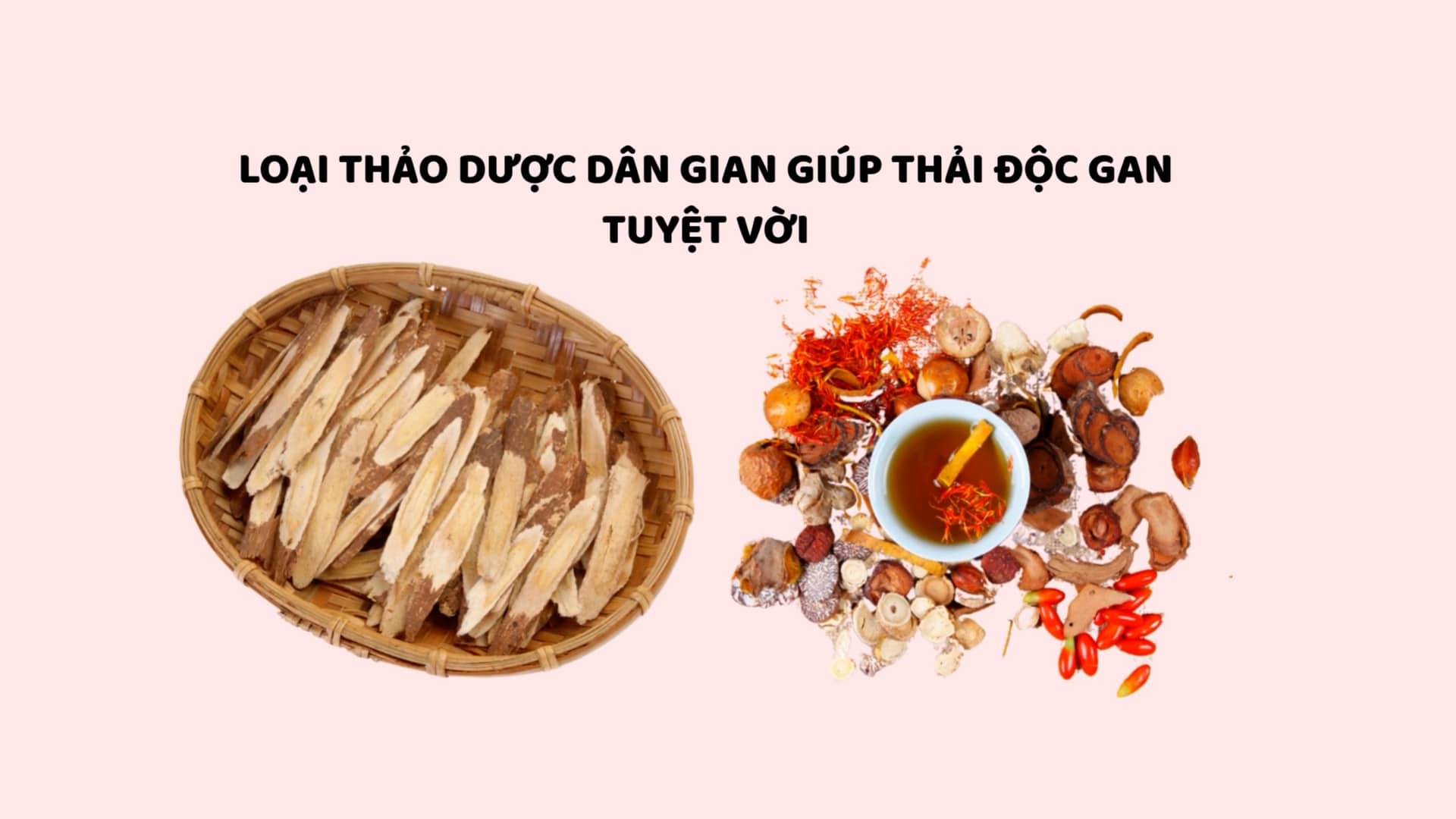 Traditional herbs are great for liver detoxification. Graphics: Huyen Trang