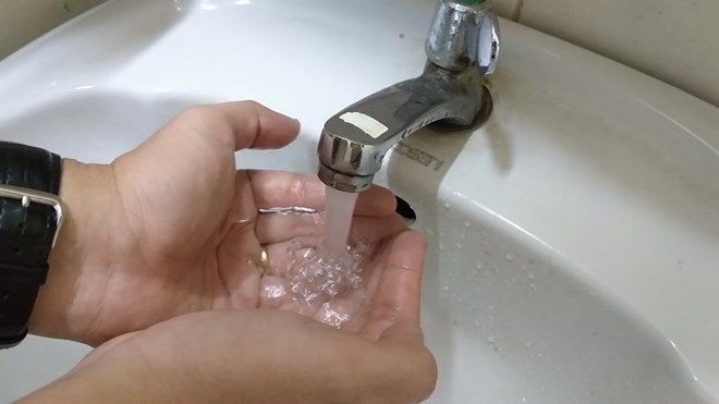 Latest clean water selling price in Hanoi. Illustrative photo: Thuy Trang