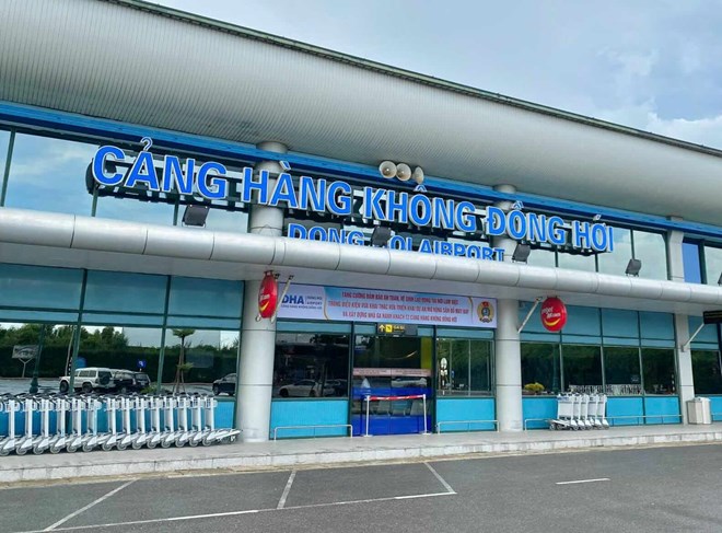 Dong Hoi Airport. Photo: Cong Sang