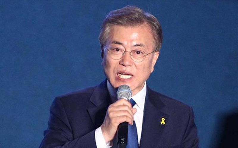 Former South Korean President Moon Jae-in. Photo: Xinhua