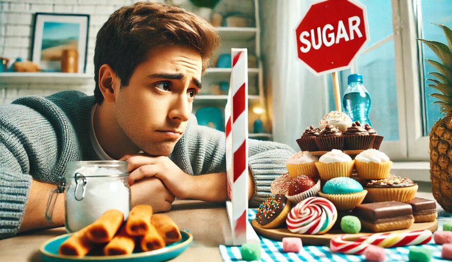 5 tips to effectively control sugar cravings. Photo: AI