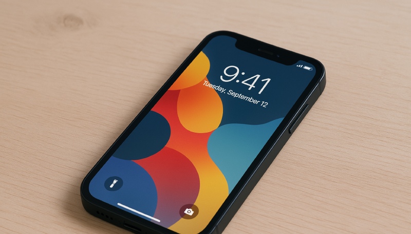 Apple no tiene planes de lanzar un mini iPhone. Obra de arte creada por AI