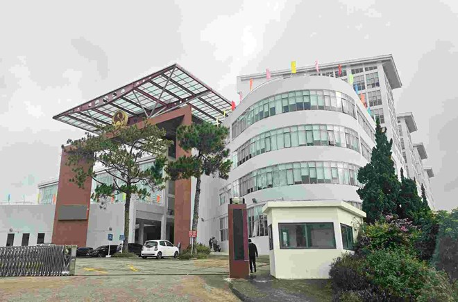 Lam Dong Provincial People's Committee is considering dissolving the Industrial Development Encouragement and Consulting Center (in the photo is Lam Dong Provincial Administrative Center). Photo: Bao Lam
