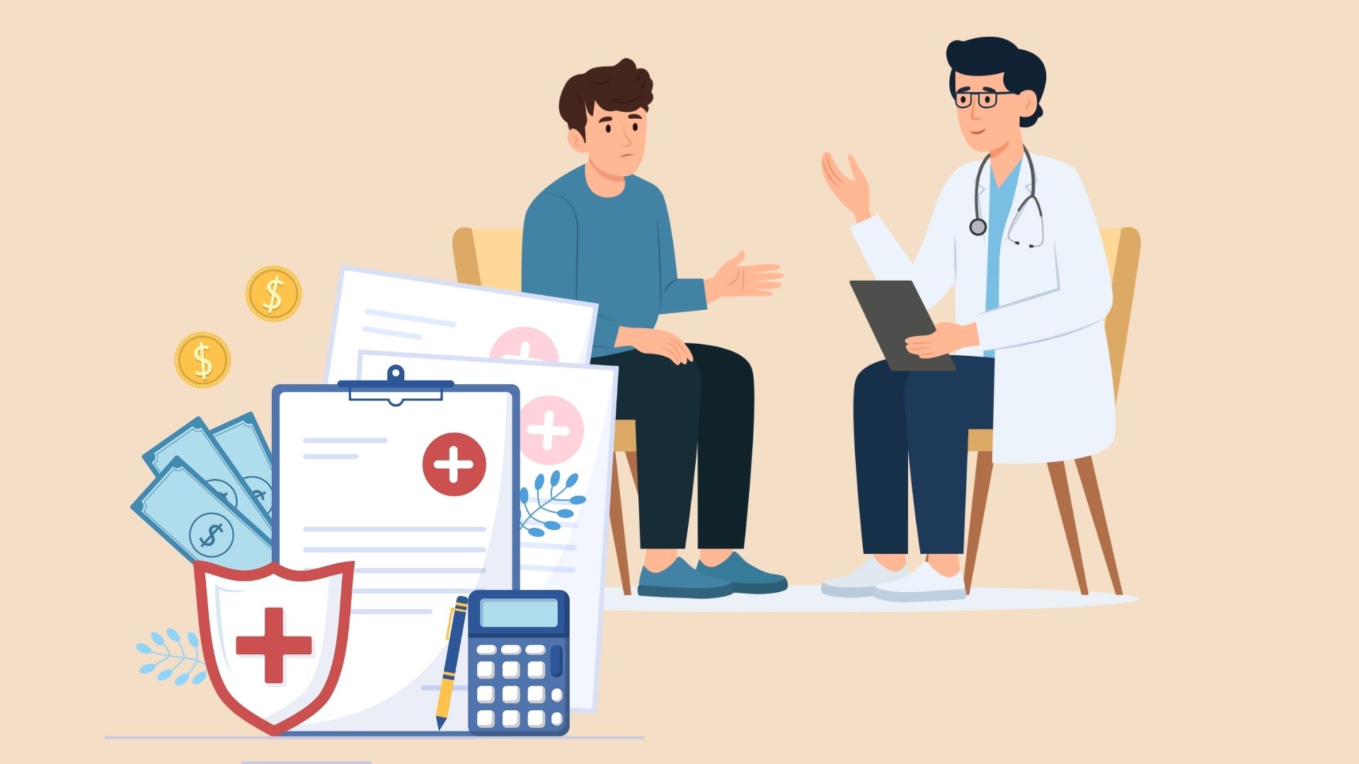 From July 1, patients will enjoy additional benefits when receiving health insurance examination. Graphics: Linh Dan