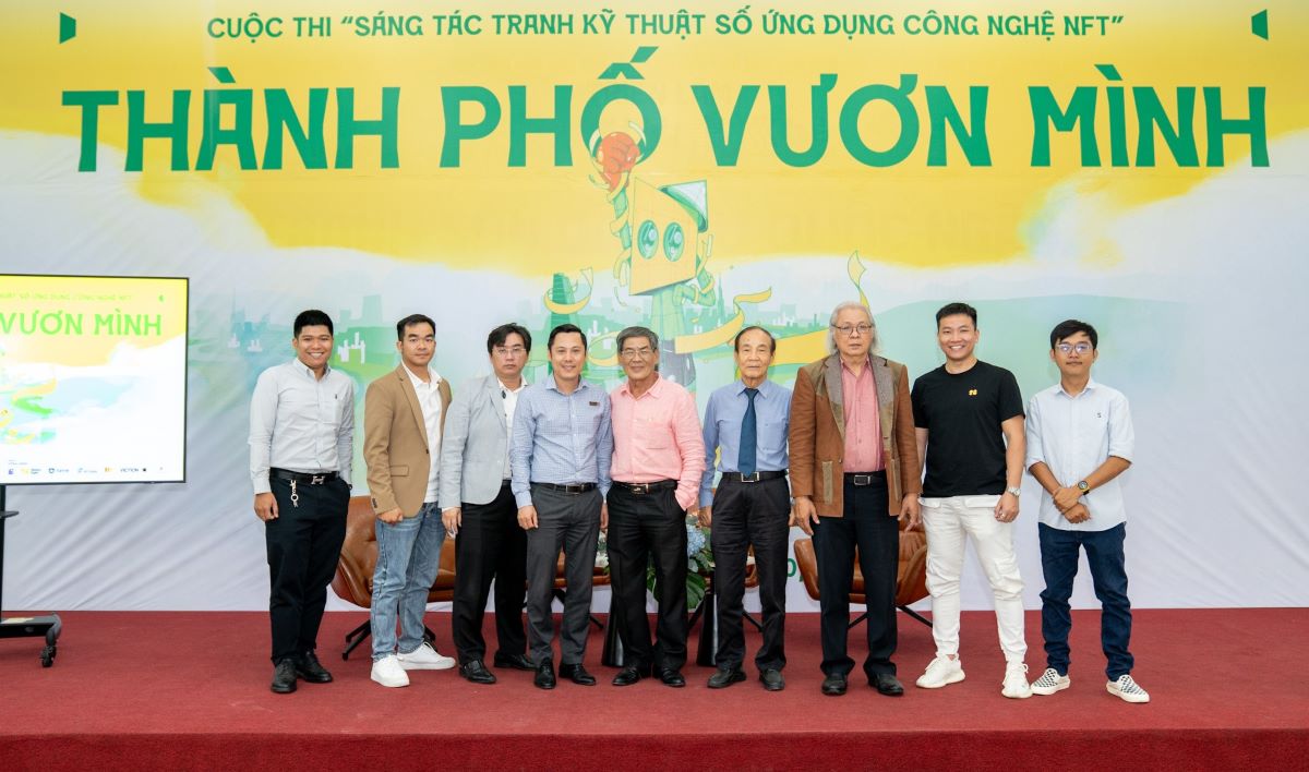 Ho Chi Minh City organizes the NFT painting contest with attractive awards. Photo: Xuan Tien