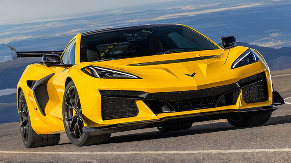 The Chevrolet Corvette ZR1 model can reach a speed of 375 km/h. Photo: Chevrolet