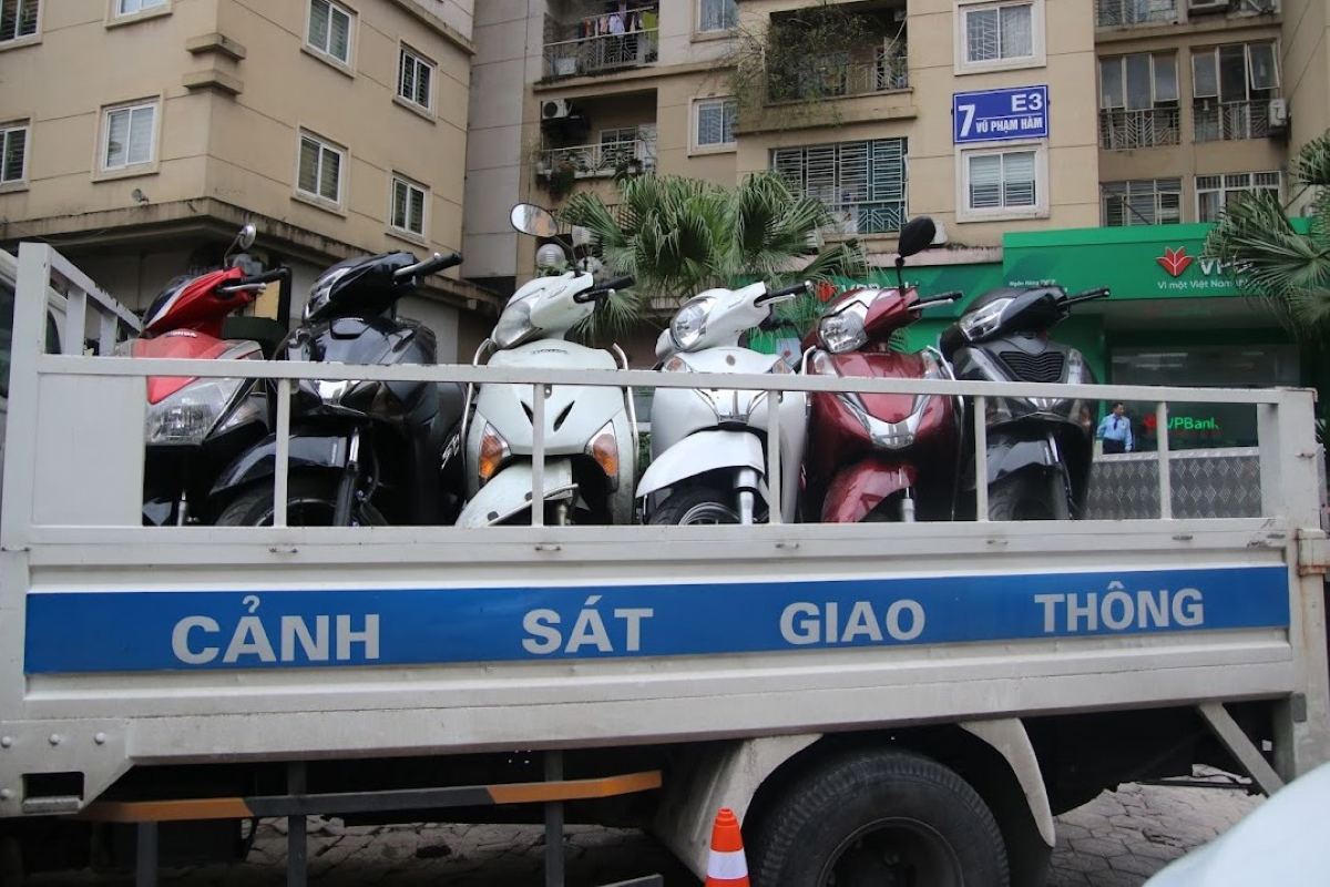 Các trường hợp vi phạm trật tự an toàn giao thông đều bị xử phạt nặng nếu phát hiện. Ảnh minh họa: Trần Vương