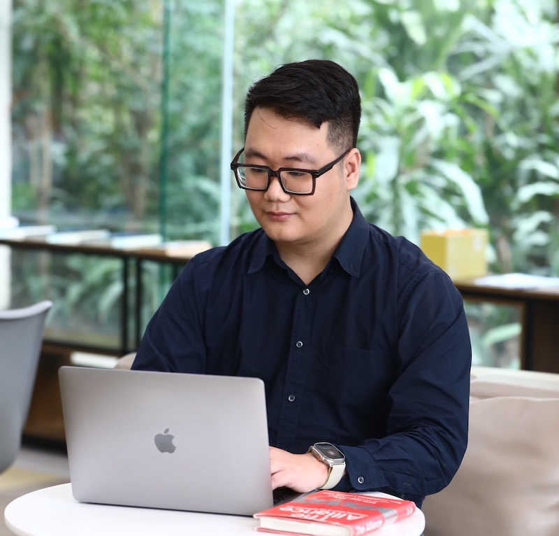 Mr. Hoang Khac Hieu - Head of Development 2 Department at Government Solutions Center, Viettel Solutions. Photo: Provided by Viettel