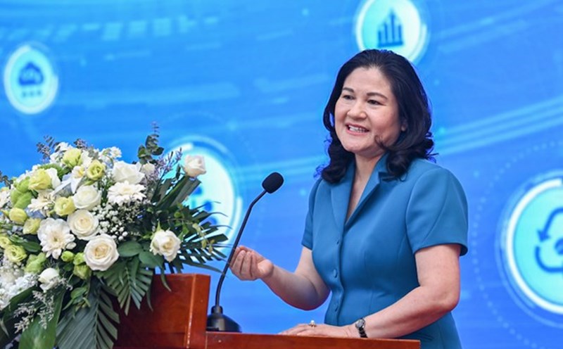 Deputy Minister of Home Affairs Nguyen Thi Ha. Photo: Manh Quan