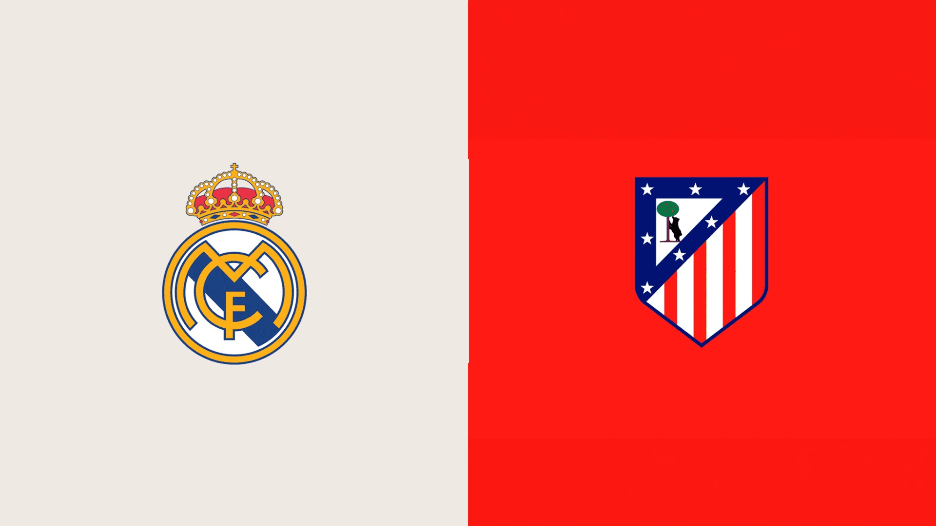 Real Madrid and Atletico Madrid face off in the round of 16 of the Champions League. Photo: RMCF