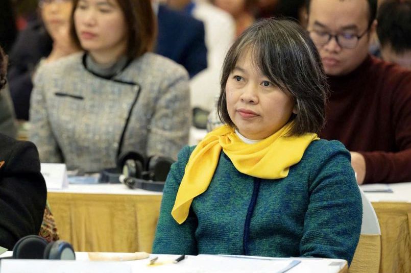 GS.TS. Nguyen Thi Kim Cuc danh gia cao tinh doc dao va tinh toan dien cua chien dich “Thu 4 Ngay Xanh”.