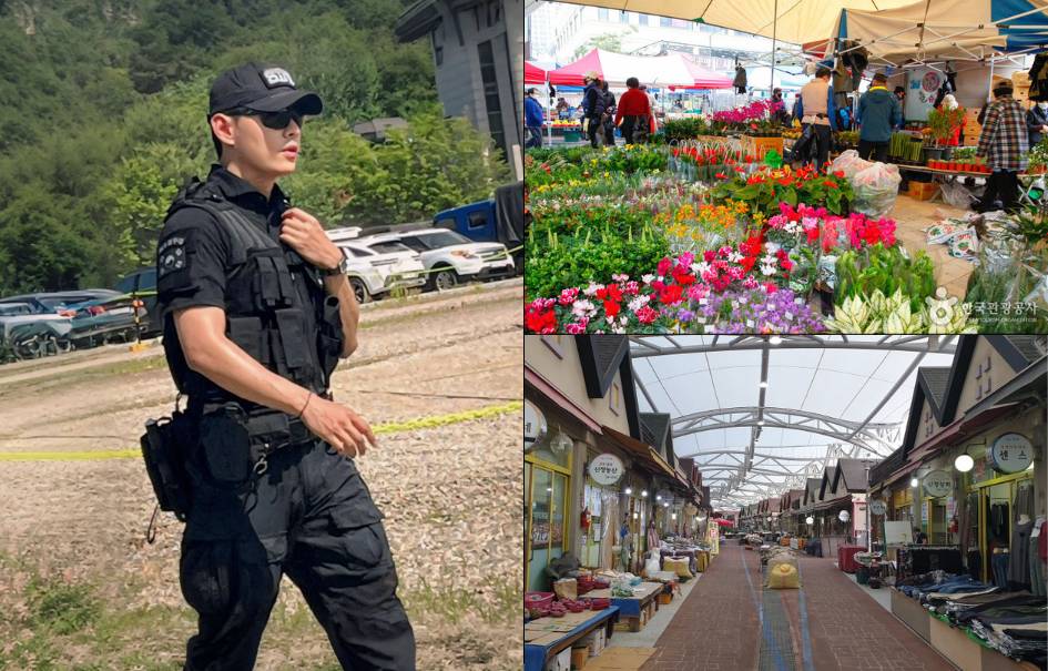 BTS V visits Chuncheon Pungmul market. Photo: Allkpop.