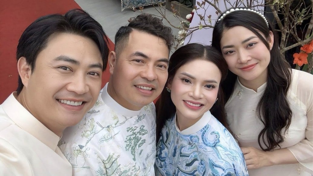 People's Artist Pham Phuong Thao held an engagement ceremony. Photo: FBNV