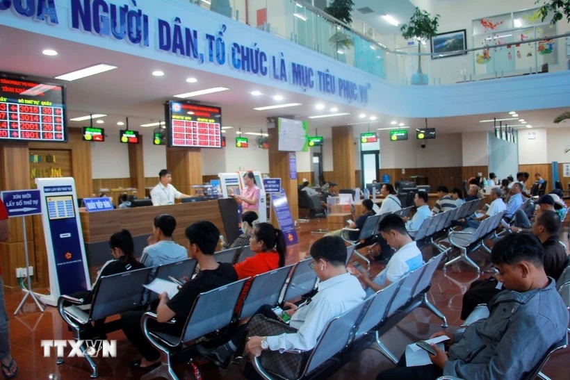 In Ho Chi Minh City, agencies have operated stably in the first days after the reorganization. Photo: Phan Sau/VNA
