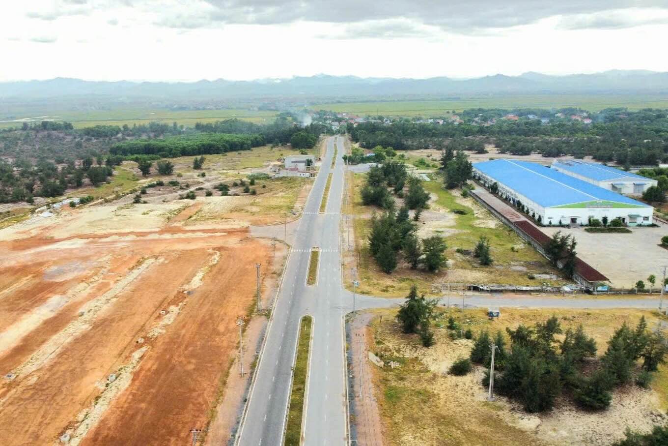 Cam Lien Industrial Park implementation area. Photo: Ngoc Tan