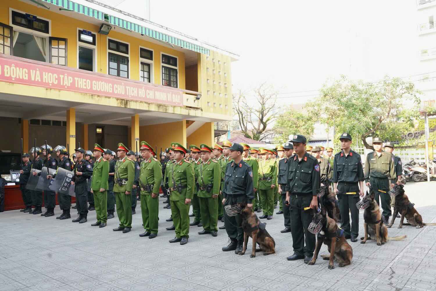Hue Mobile Police will start training in 2025. Photo: Hong Nhung.